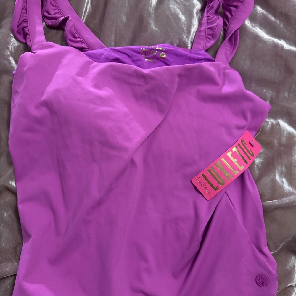 Lilly Pulitzer Vibrant Pink Tank Top